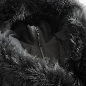 Mackage Black Puffer with Fur 🖤 Size Small